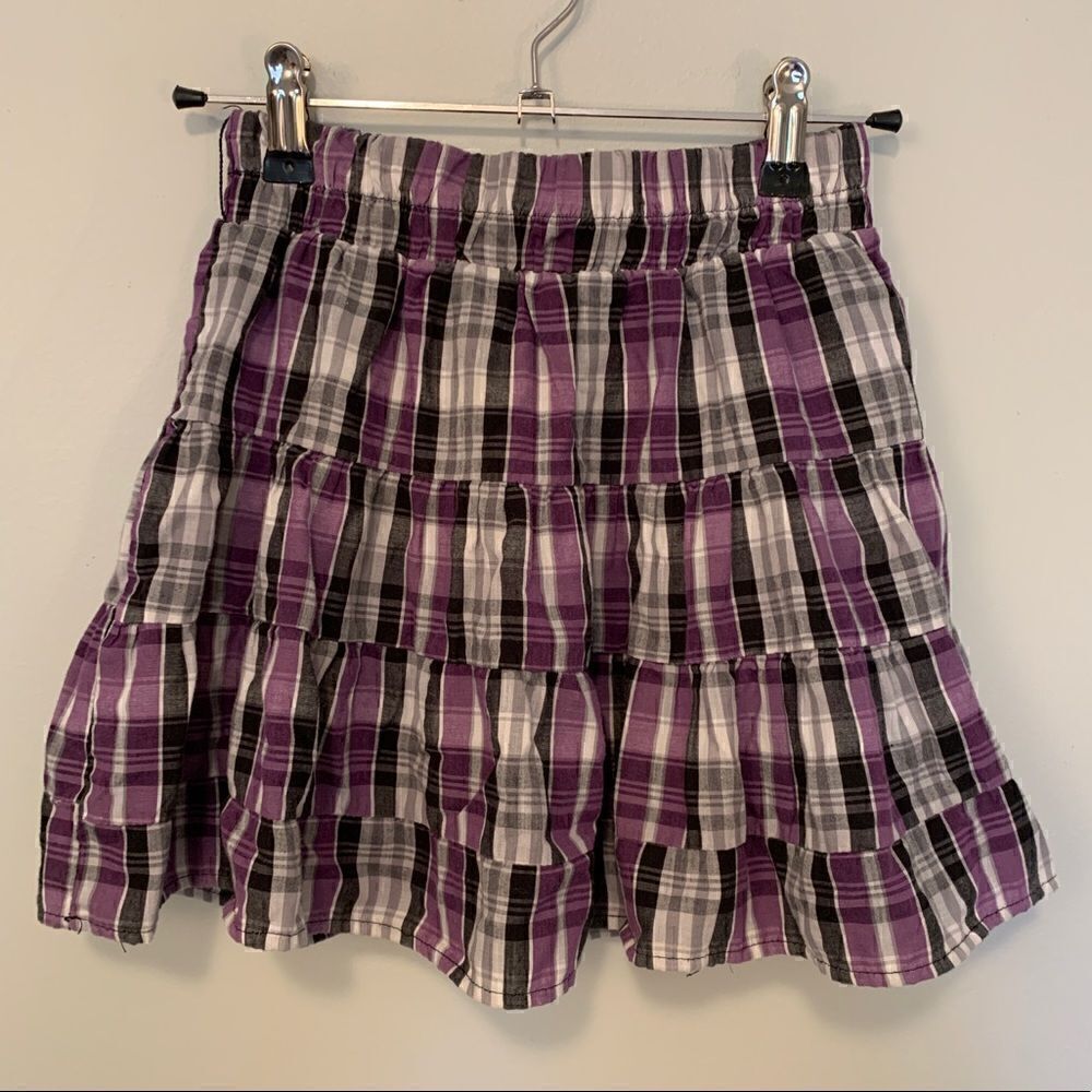 Tempted Girl's Plaid Skirt